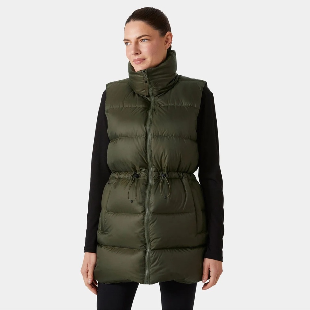 Chic Helly Hansen Olive Green Puffer Vest